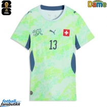 Sveits Ricardo Rodriguez #13 Bortedrakt Dame EM 2024 Kortermet